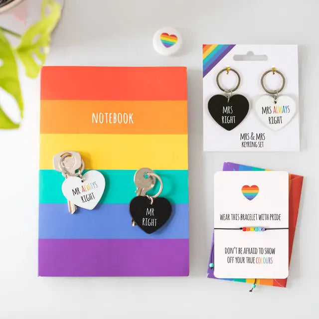 Rainbow Pride Bracelet Card