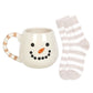 Christmas Snowman Mug and Socks Set