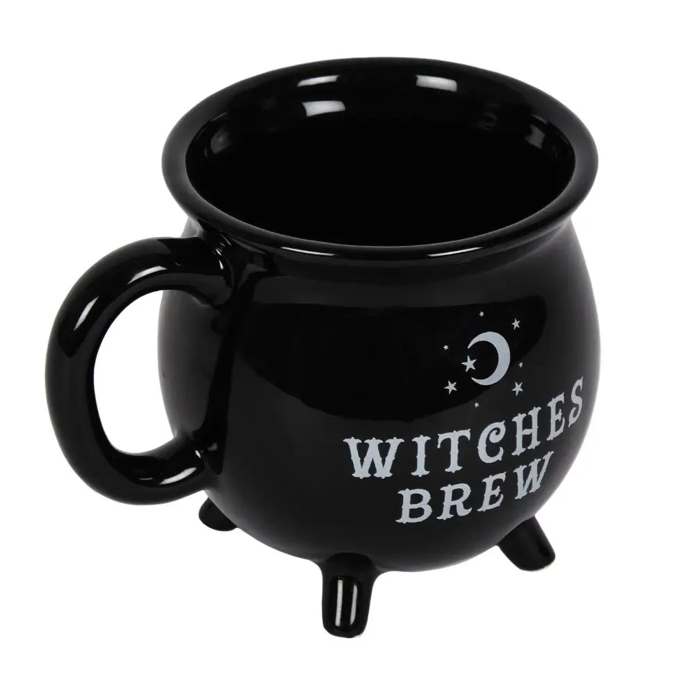 Witches Brew Gothic Halloween Cauldron Mug