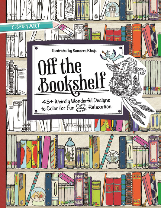 Off the Bookshelf Coloring Book