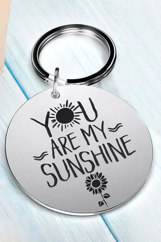 "You Are My Sunshine" Keychain