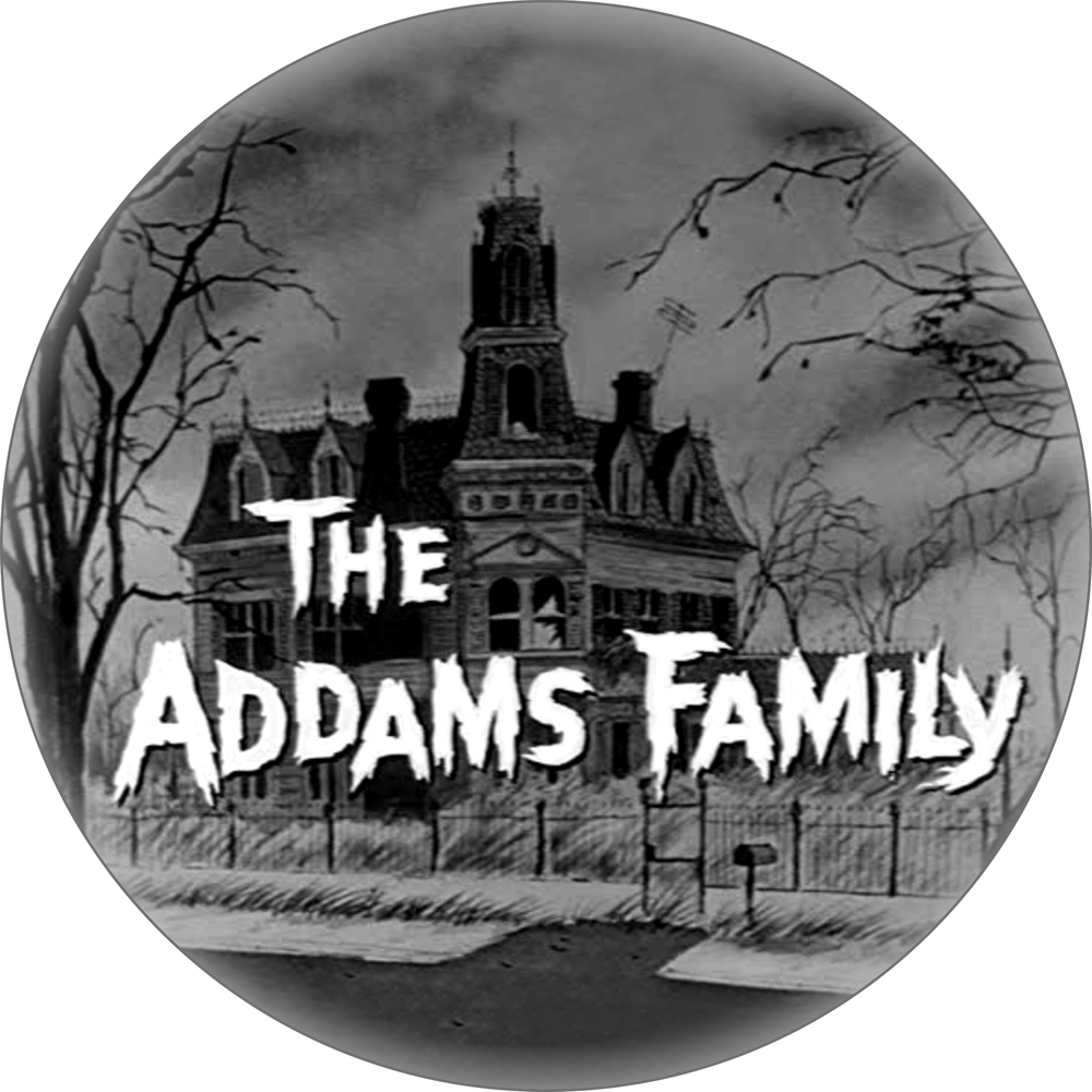ADDAMS FAMILY, THE - 1.25 inch Pin-on Button